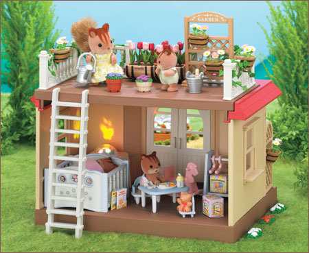 ซิลวาเนียน ระเบียงบ้านวิลโลว์ฮอลล์ (JP) Sylvanian Families Willow Hall Terrace