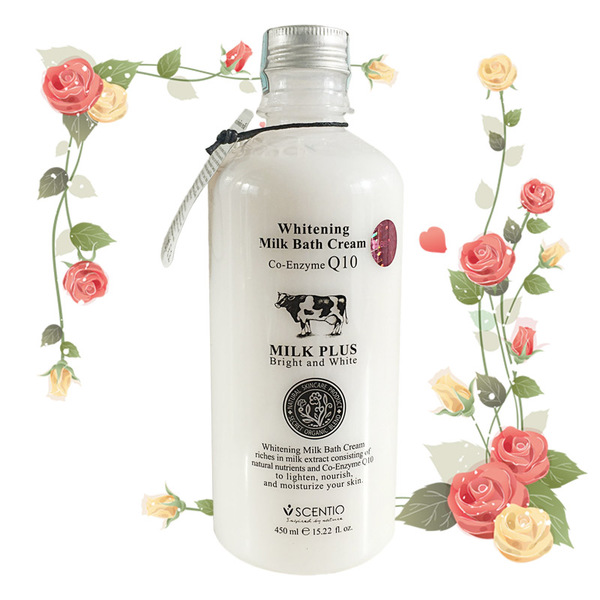 泰国beautybuffet Q10牛奶沐浴露美白保湿滋润补水沐浴乳Whitening Milk Bath Cream 50ml x 10 unit