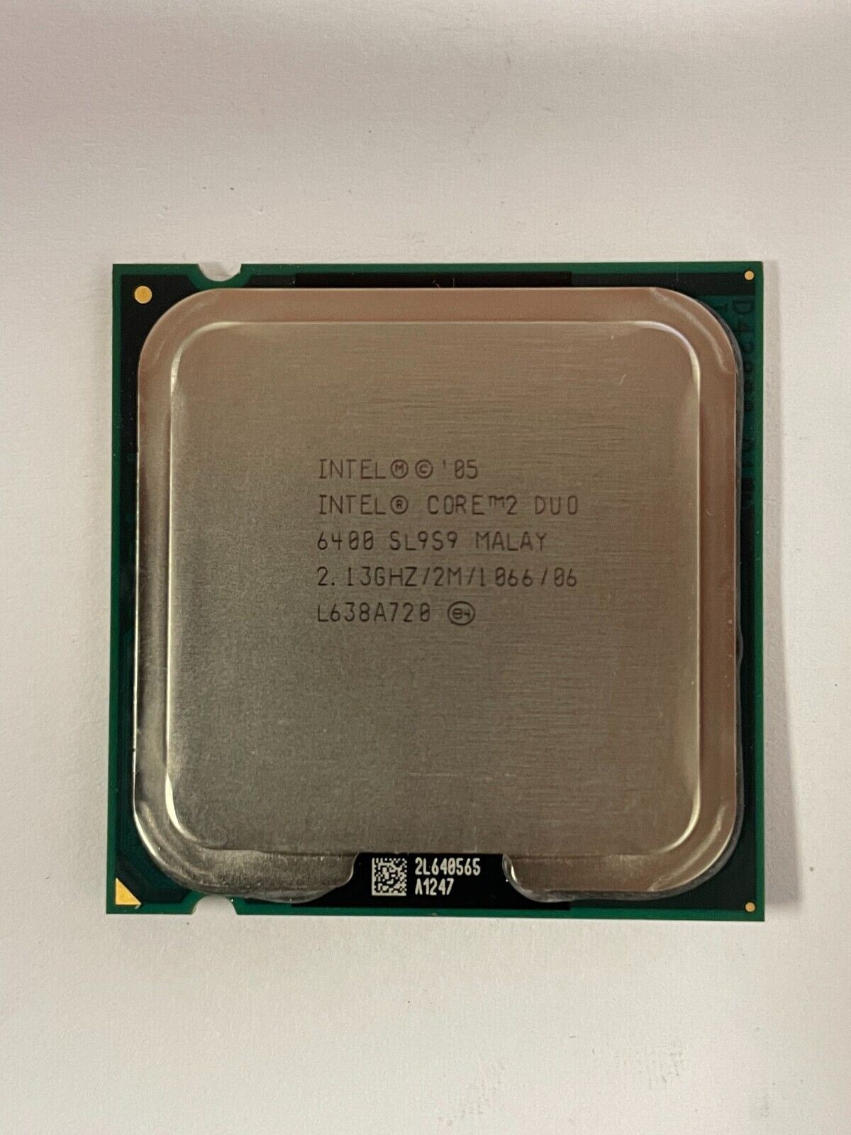 Intel Core 2 Duo E6400 2.13GHz 2-Core LGA775 Desktop CPU SL9S9 SL9T9 SLA5D SLA97 (Used) // สินค้ารับประกัน โดย บริษัท อะไหล่เซิร์ฟเวอร์ จำกัด