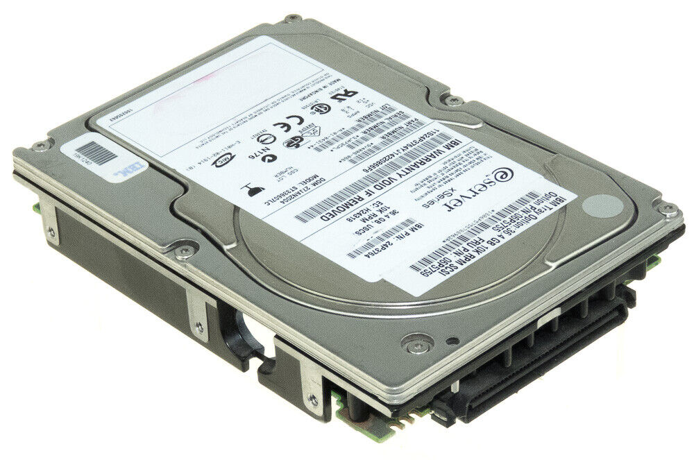 IBM eSERVER 36GB 10K SCSI U320 3.5'' HDD // 06P5759 / 24P3764 / 06P5755 / ST336607LC (Used) // สินค้ารับประกัน โดย บริษัท อะไหล่เซิร์ฟเวอร์ จำกัด