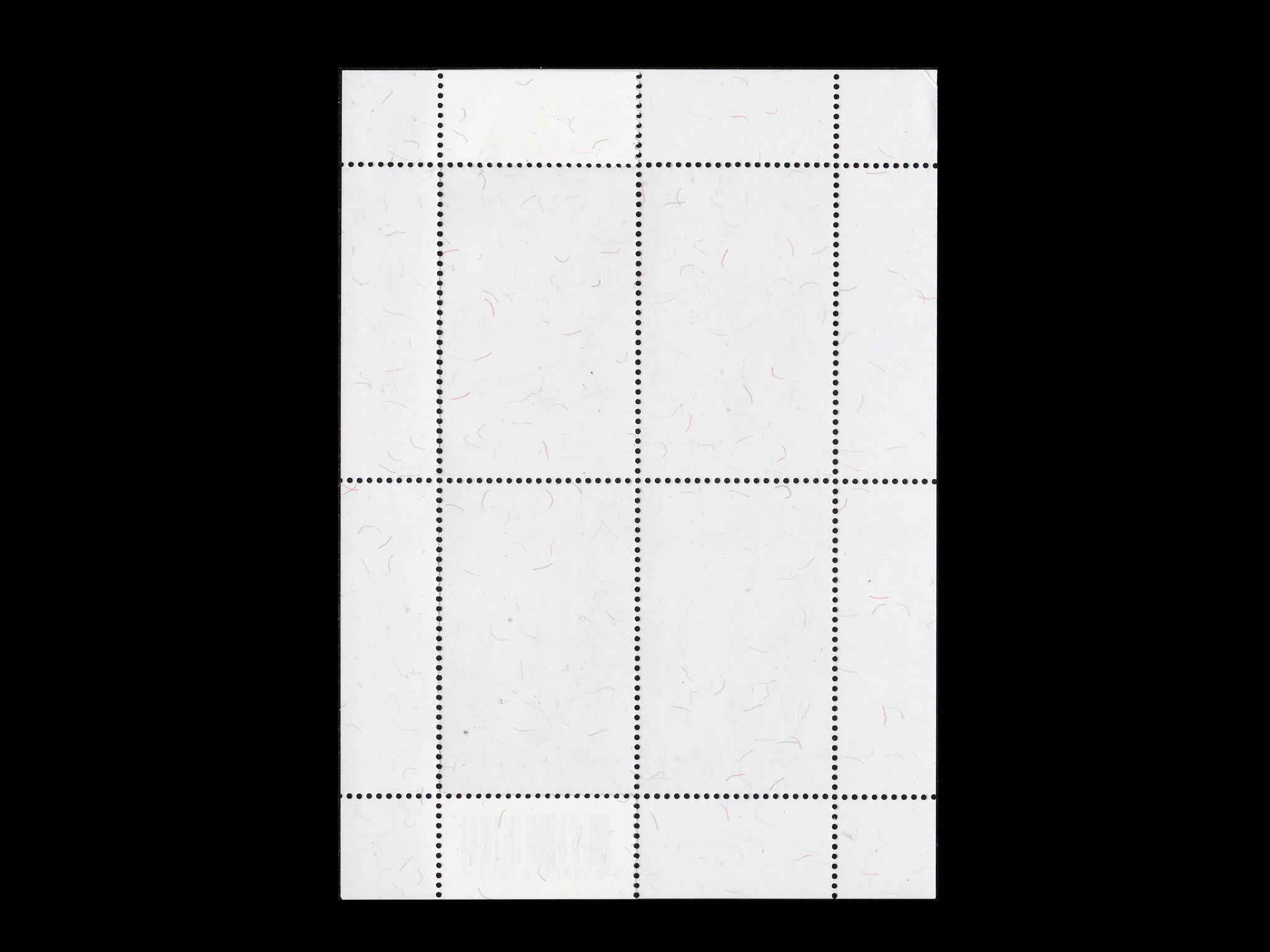 บล็อค 4 (ประกบชานแสตมป์ขวา) ชุด720 ปี เมืองเชียงใหม่ (มุมเลขตอง 111)