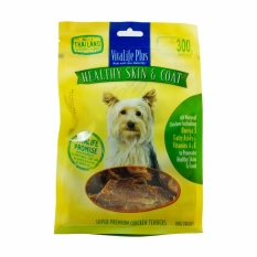 Vitalife Plus Healthy skin and coat 300 g สันในไก่อบแห้ง สูตรบำรุงขนและผิวหนัง ขนาด 300 กรัม
