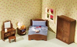 ซิลวาเนียน เฟอร์นิเจอร์ห้องนอนใหญ่ (EU) Sylvanian Families Master Bedroom Set