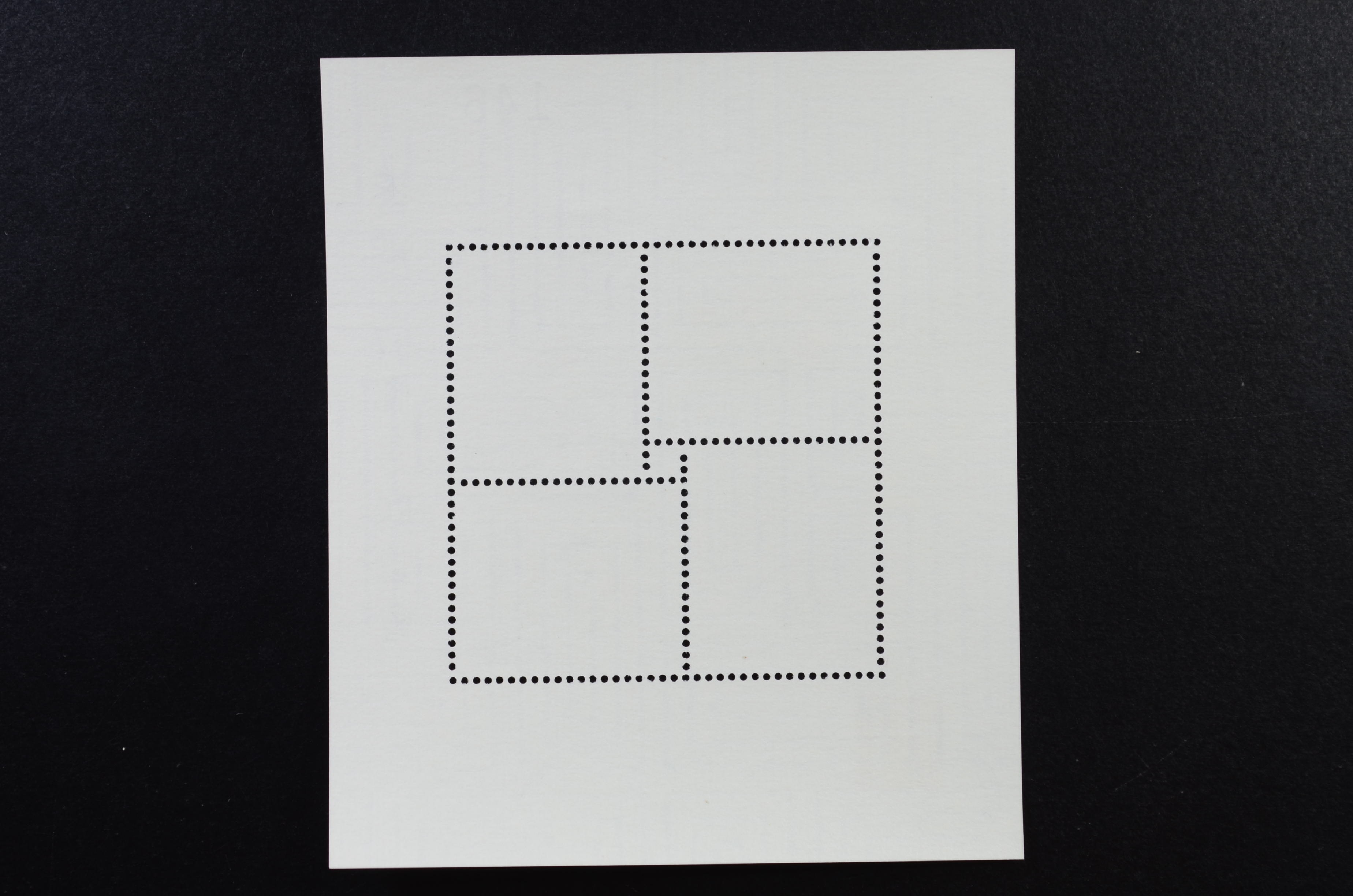ชีทปีใหม่ 2540 พิมพ์ทับงานแสดงตราไปรษณียากรฮ่องกง'97