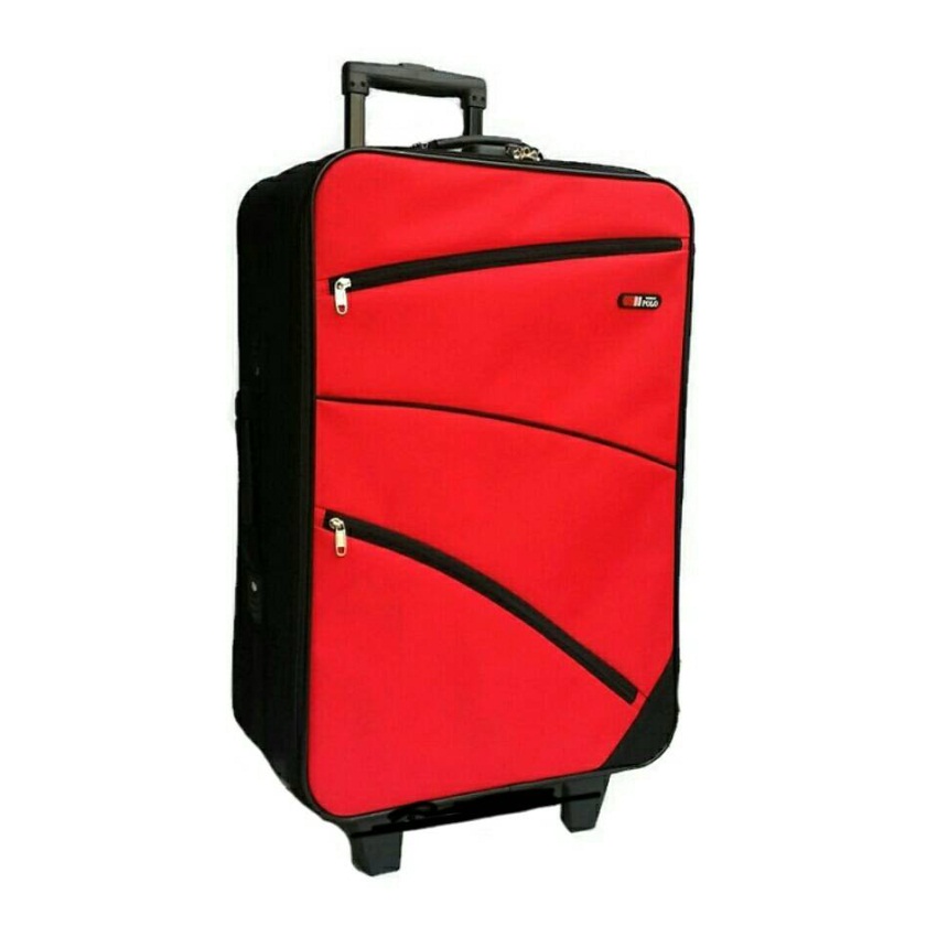 Romarpolo 24" กระเป๋าลาก หน้าผ้าใหญ่ มีล้อลาก 2 ล้อ
