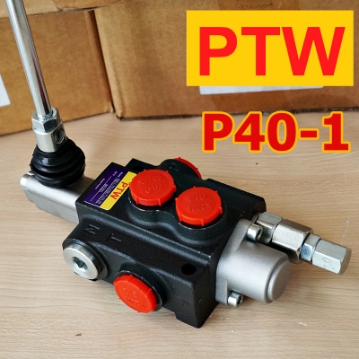 ไฮโดรลิคคอนโทรนวาวร์(4หุน)PTW P40-1(1แกน)(40L.)(3,000-4,600Psi)