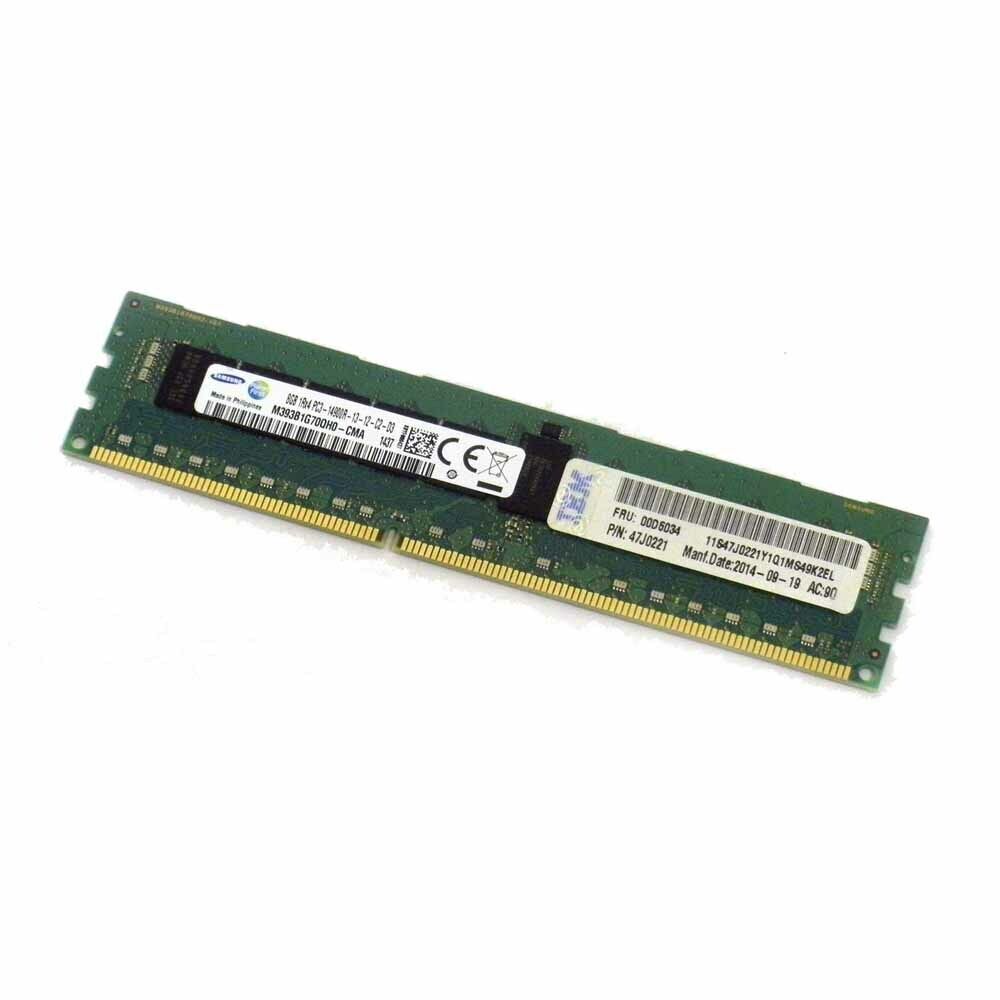 IBM 8GB 1Rx4 PC3-14900R 1866MHz RDIMM Server Memory // 00D5034 / 47J0221 / 00D5032 / M393B1G70QH0-CMA (Used) // สินค้ารับประกัน โดย บริษัท อะไหล่เซิร์ฟเวอร์ จำกัด