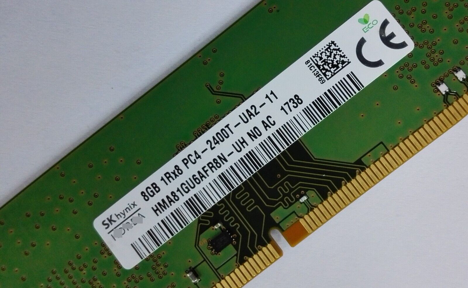 SK Hynix 8GB (1Rx8) PC4-2400T -UA2-11 DDR4 Memory Ram // HMA81GU6AFR8N-UH (Used) // สินค้ารับประกัน โดย บริษัท อะไหล่เซิร์ฟเวอร์ จำกัด