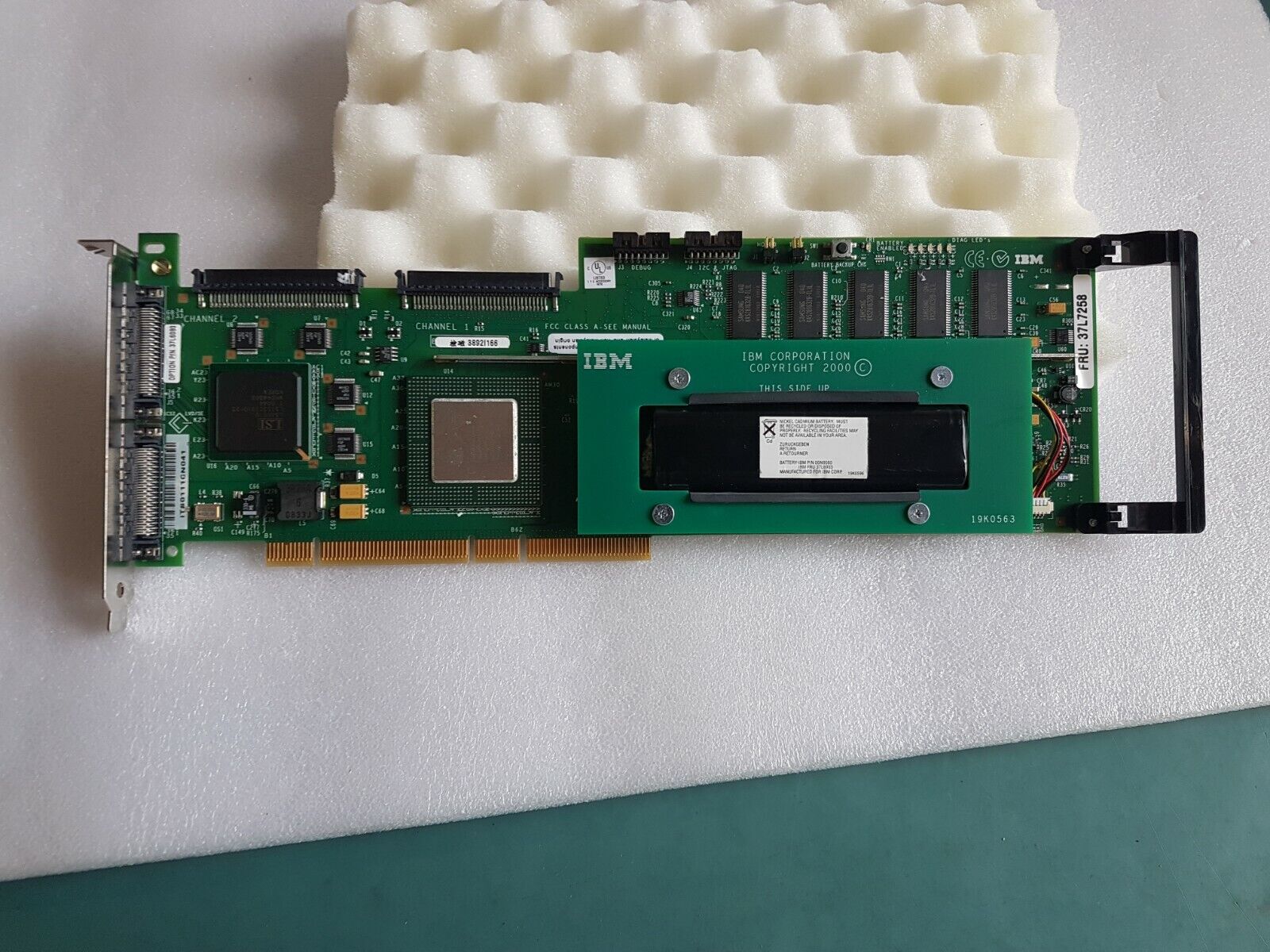 IBM/Lenovo ServeRAID 4MX Ultra160 SCSI // 37L7258 37L6080 (Used) // สินค้ารับประกัน โดย บริษัท อะไหล่เซิร์ฟเวอร์ จำกัด