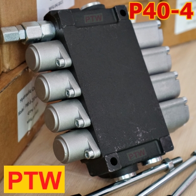 ไฮโดรลิคคินโทรนวาวร์(4หุน) PTW P40-4(4แกน)(40L)(3,000-4,600PSI)