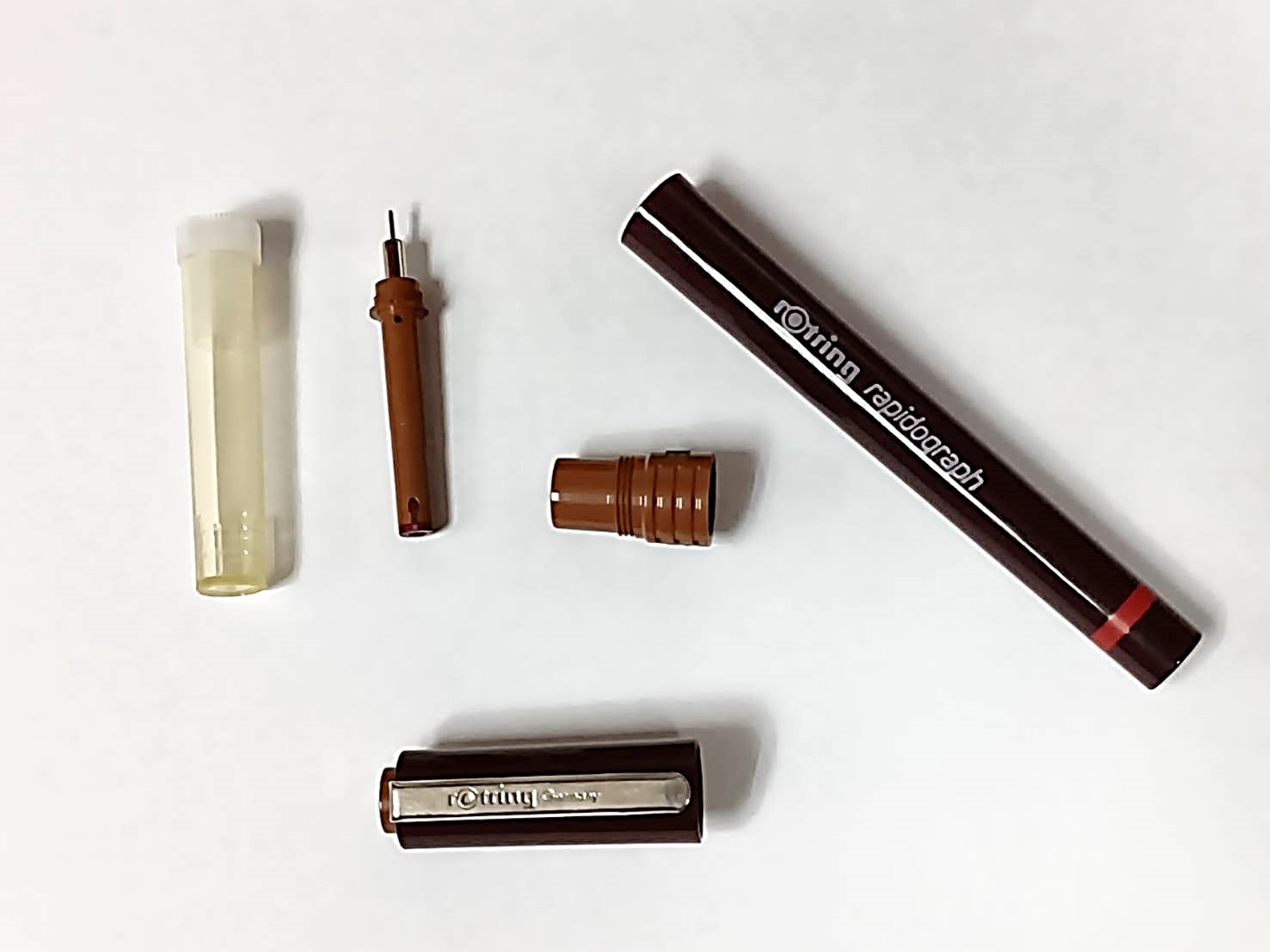 ขายอะไหล่ (m) ปากกาเขียนแบบ Rotring ไม่มีหมึกนะคะ หลอดเปล่า