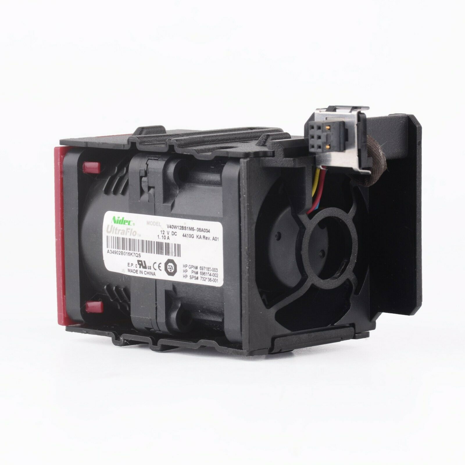 HP for DL360 DL360p DL360e G8 Gen8 Fan // 732136-001 / 654752-003 / 654752-002 / 697183-003 (Used) // สินค้ารับประกัน โดย บริษัท อะไหล่เซิร์ฟเวอร์ จำกัด