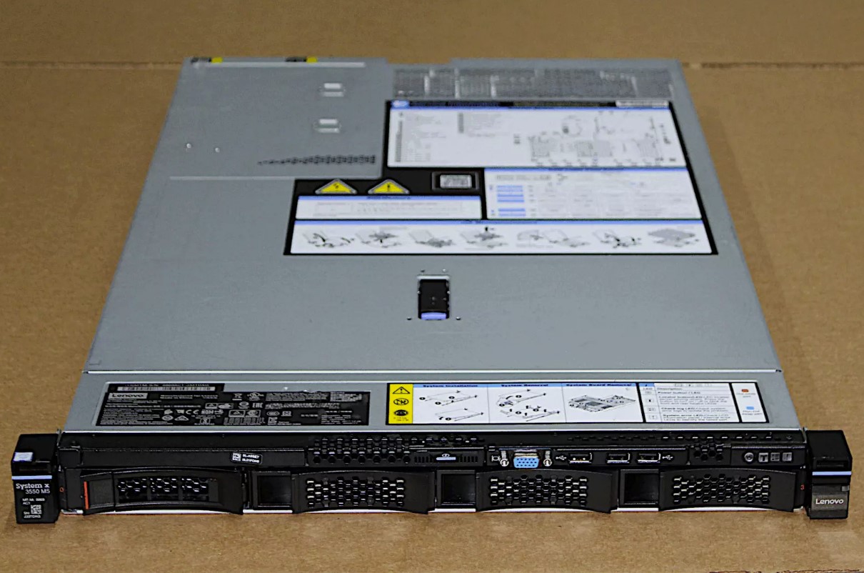 Lenovo System X3550 M5 / CPU E5-2609 V4 1.70GHz / RAM 16GB PC4 / No HDD 3.5" / Power Supply 550w x2 / Card M1215 (Used) // สินค้ารับประกัน โดย บริษัท อะไหล่เซิร์ฟเวอร์ จำกัด