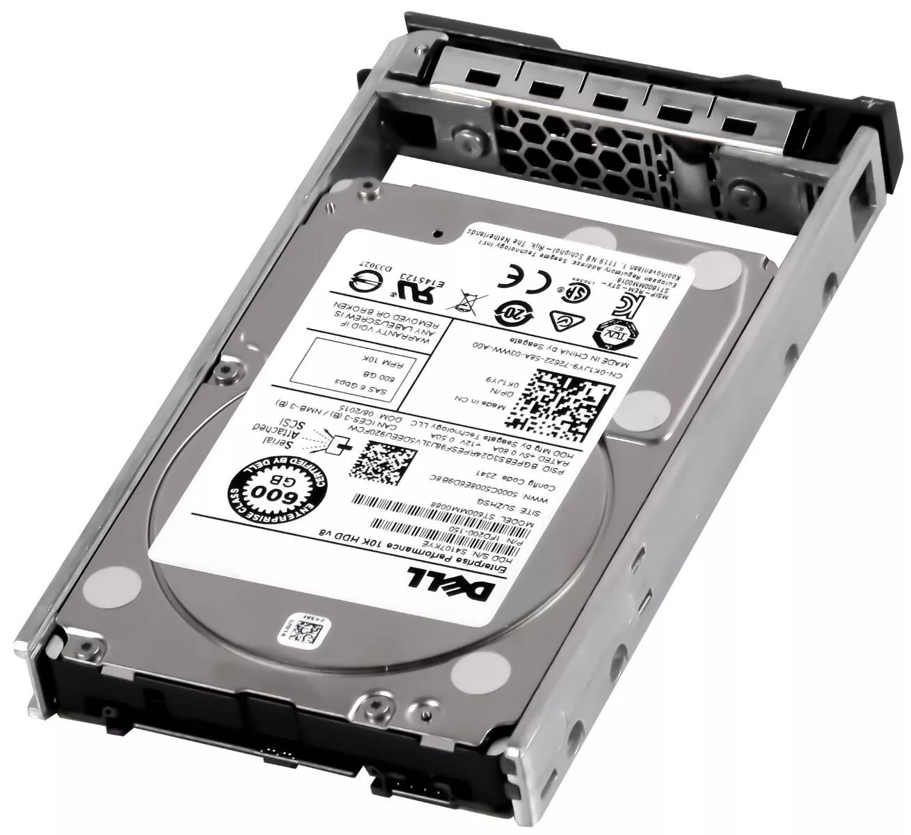 Dell 600Gb 10K SAS 6G 2.5” HDD Hard Drive , 0K1JY9, ST600MM0088, 1FD200-150 (Used) // สินค้ารับประกัน โดย บริษัท อะไหล่เซิร์ฟเวอร์ จำกัด