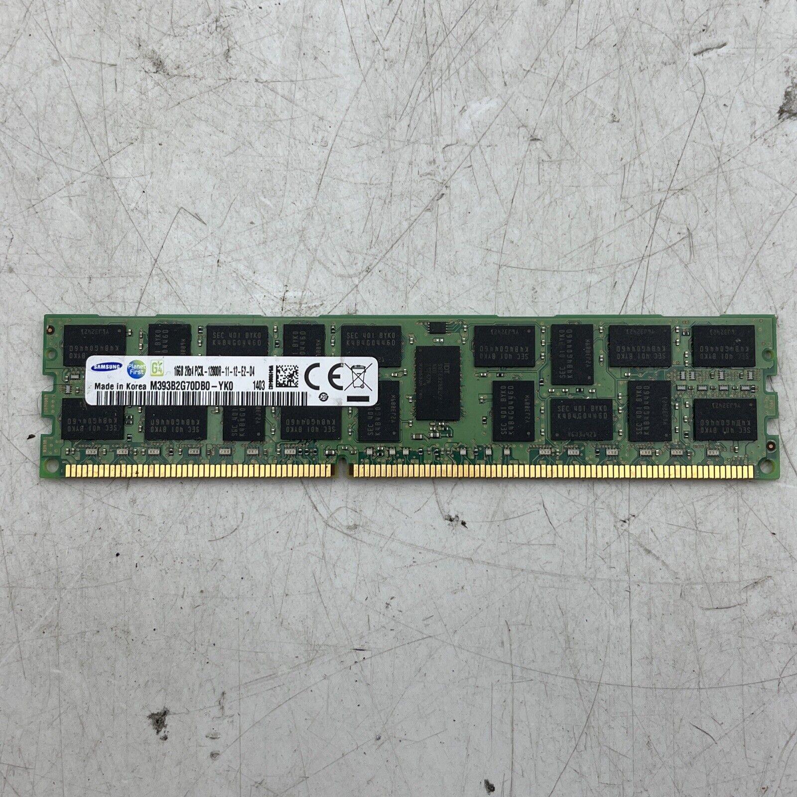 SK Hynix / Samsung 16GB (2RX4) PC3L-12800R DDR3-1600 ECC Server Memory Ram // HMT42GR7BFR4A-PB / M393B2G70BH0-YK0 (Used) // สินค้ารับประกัน โดย บริษัท อะไหล่เซิร์ฟเวอร์ จำกัด