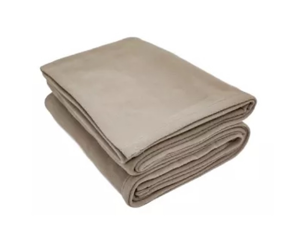 ผ้าห่มสำลี ผ้าห่มโรงแรม 5 ฟุต และ 6 ฟุต มีสีเดียว - สีน้ำตาล