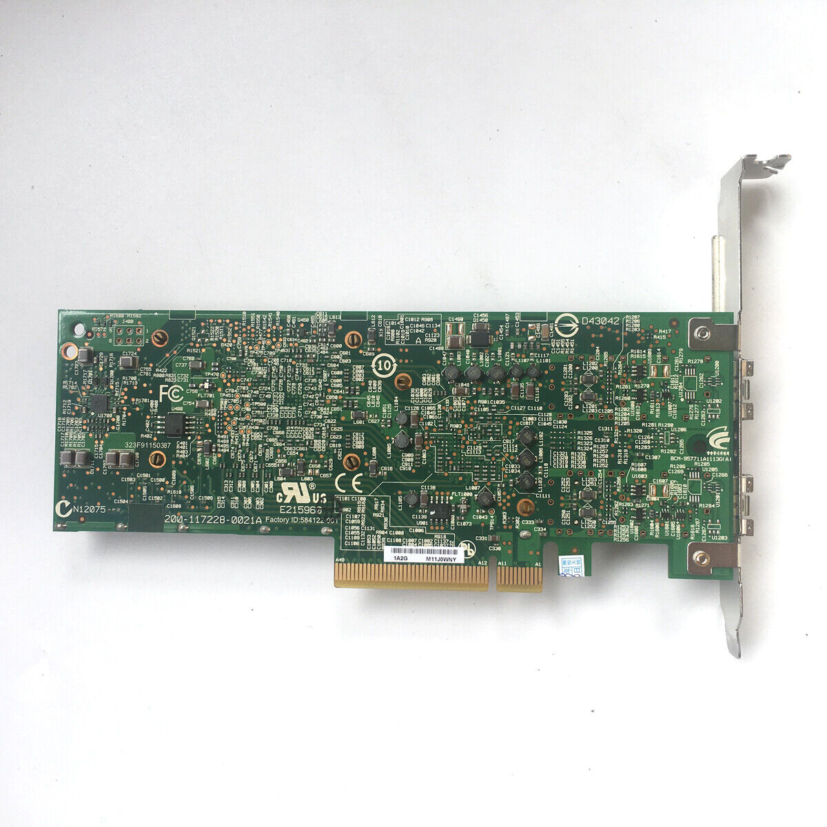 BroadcoM 10G BCM957711A1113G Optical Dual-port SFP+ 10GB NIC Network Card 0KJYD8 KJYD8 // สินค้ารับประกัน โดย บริษัท อะไหล่เซิร์ฟเวอร์ จำกัด