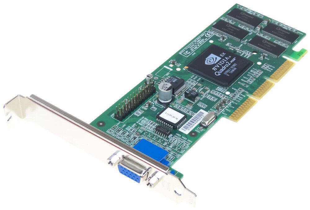 COMPAQ NVIDIA QUADRO2 EX 250206-001 249729-001 AGP 32MB SDRAM (Used) // สินค้ารับประกัน โดย บริษัท อะไหล่เซิร์ฟเวอร์ จำกัด