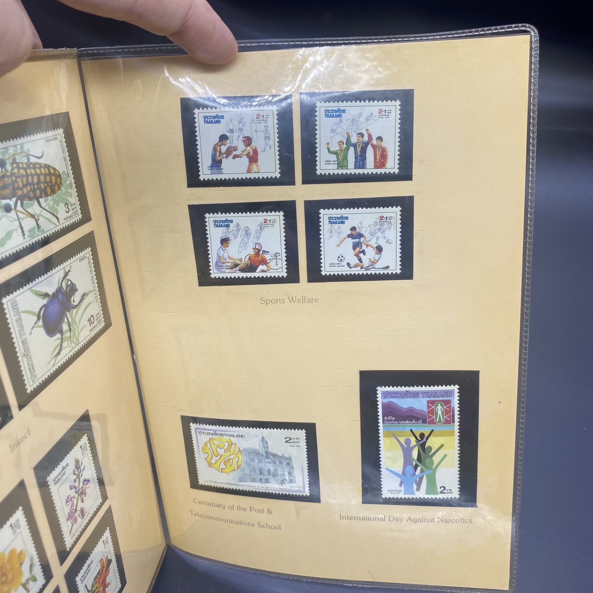 THAI POSTAGE STAMPS 1989 (สมุดแสตมป์ ปี2532) ฉบับย่อ *อ่านก่อน