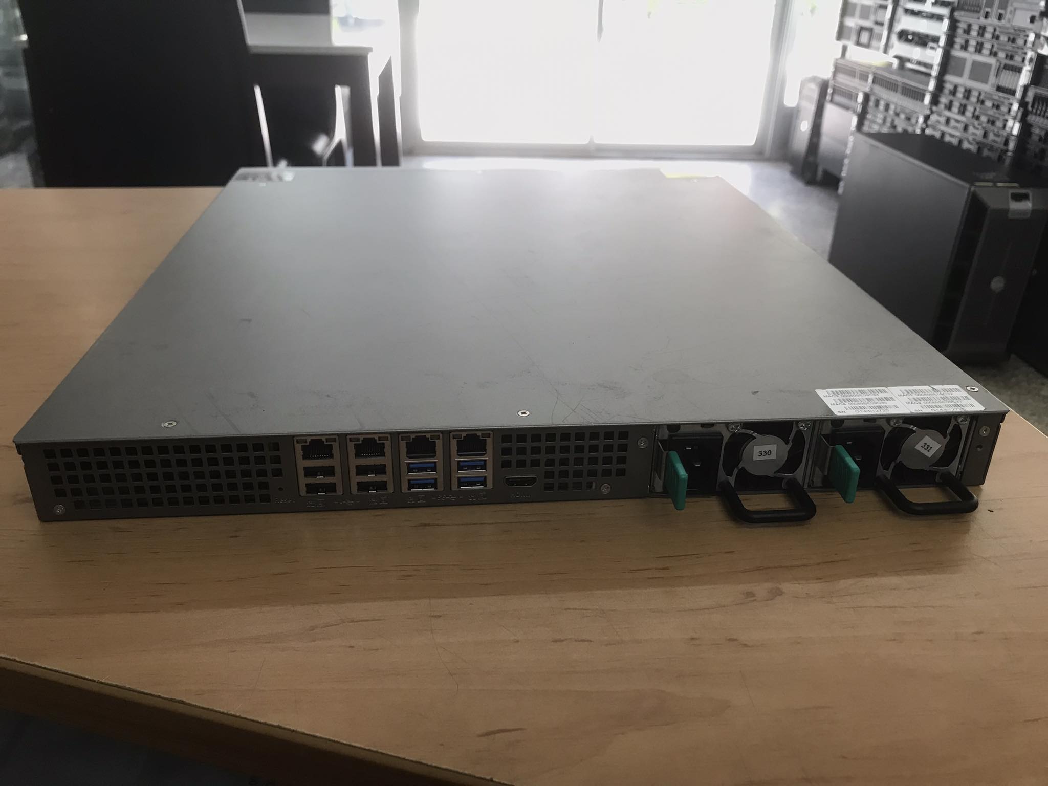 QNAP TS-470U-RP / CPU Intel Cove i5-3470S / Ram 8GB PC3-12800S / Hard Disk 4TB 6G SATA 3.5'' / Power Supply 250W x 2 (Used) // สินค้ารับประกัน โดย บริษัท อะไหล่เซิร์ฟเวอร์ จำกัด