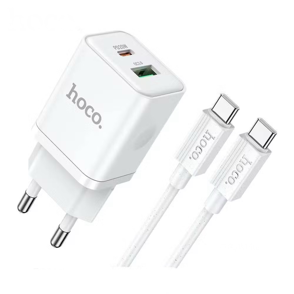 LX6 SOARER PD20W+QC3.0 CHARGER SET (C TO C)