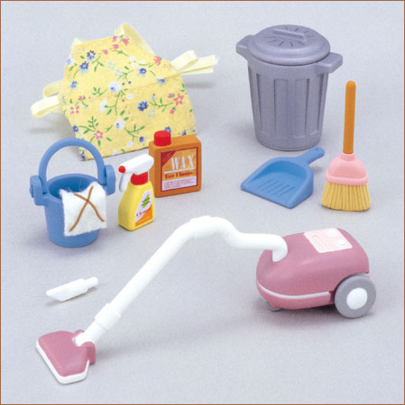 ซิลวาเนียน ชุดเครื่องดูดฝุ่นและอุปกรณ์ (JP) Sylvanian Families Vacume Cleaner Set