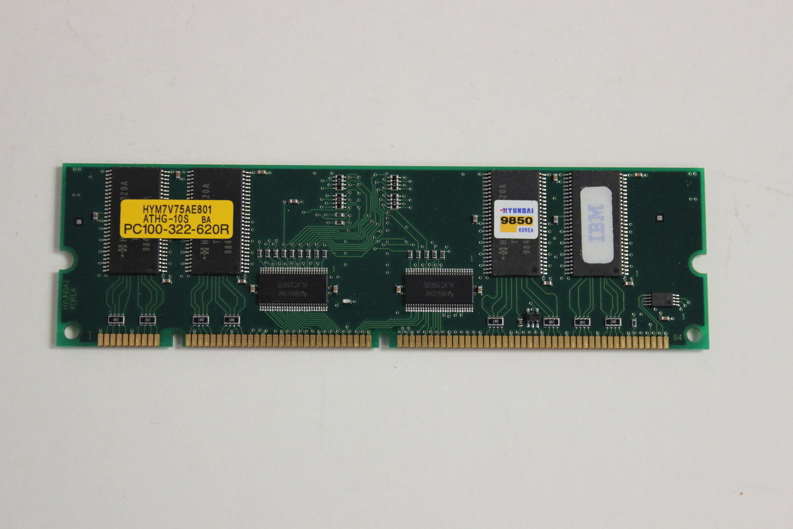 IBM 64MB PC100 168 PIN 100MHZ 3.3V DIMM Memory / 61H0088 / 01K7241 / HYM7V75AE801 // (USED) สินค้ารับประกัน โดย บริษัท อะไหล่เซิร์ฟเวอร์ จำกัด