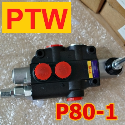 ไฮโดรลิคคอนโทรนวาวร์(6หุน) PTW P80-1(1แกน) (80L.) (3,000-4,600PSI)