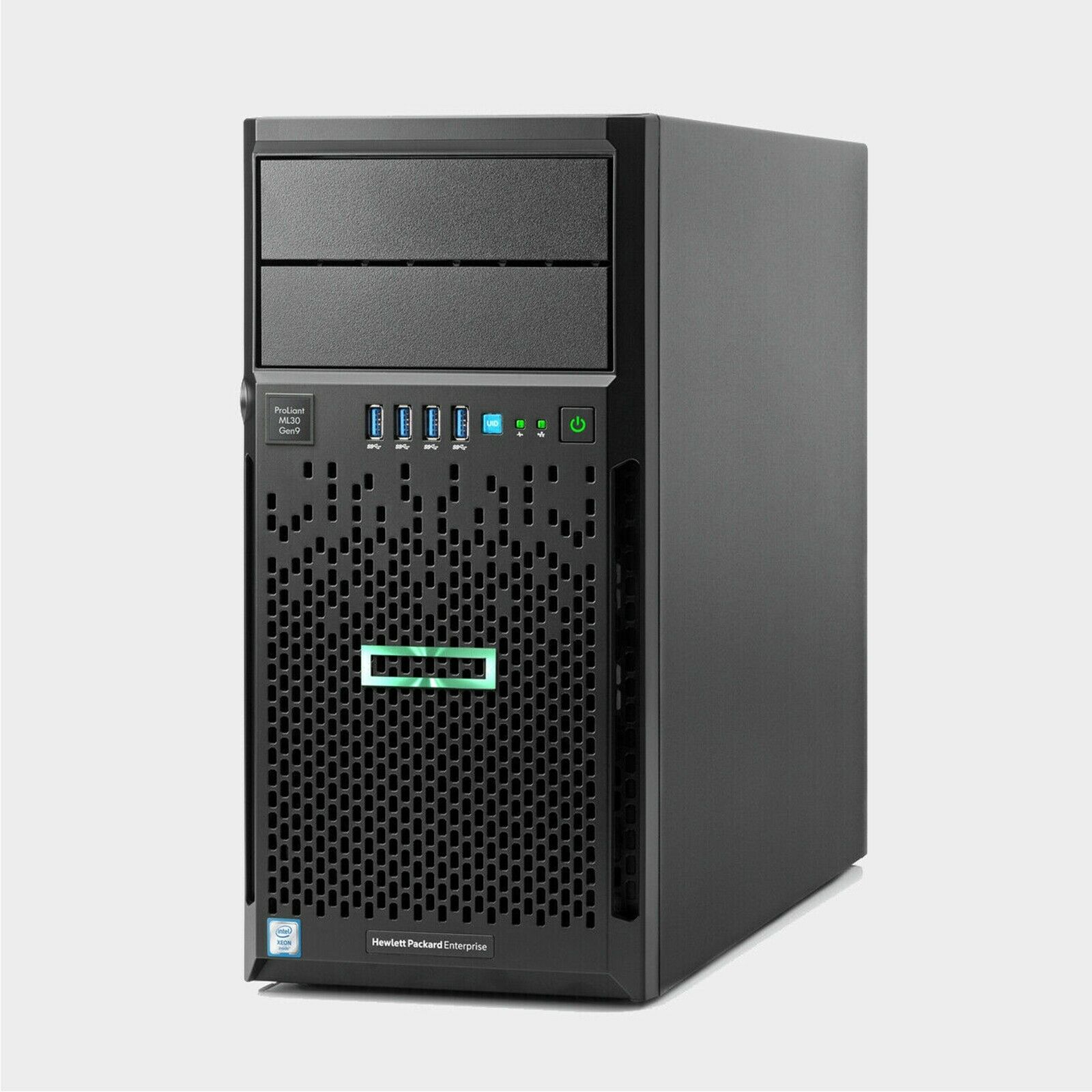 HP ProLiant ML30 G9 Server / CPU E3-1220 V5 / Ram 16GB DDR4 / HDD 500GB 7.2K SATA 2.5" x2 / Card Raid B140i / Power 460w (Used) // สินค้ารับประกัน โดย บริษัท อะไหล่เซิร์ฟเวอร์ จำกัด