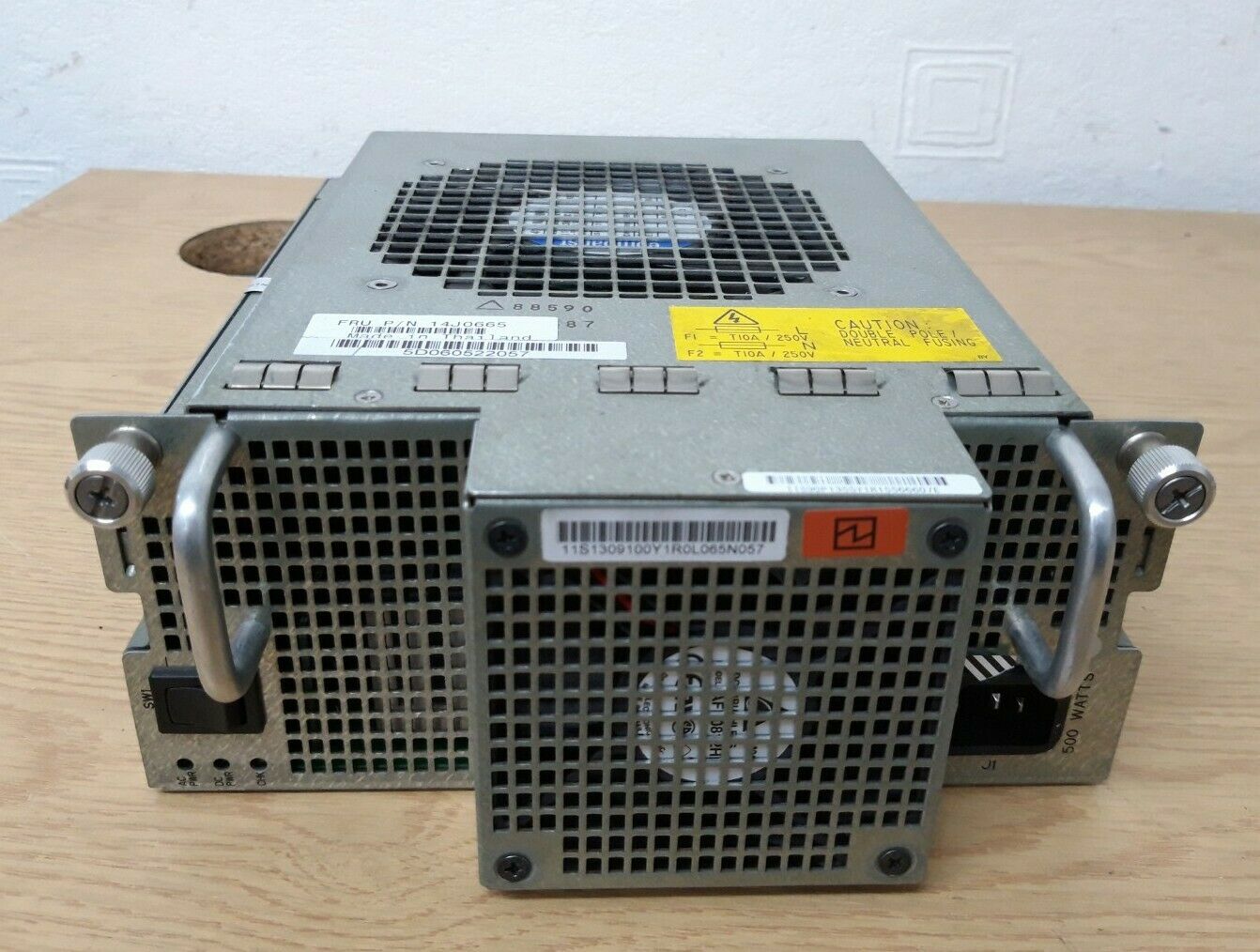 IBM 520W Power Supply For EXP300 / EXP400 AWF-3DC-500W 13091-01 / 14J0665 / 90P1355 (Used) // สินค้ารับประกัน โดย บริษัท อะไหล่เซิร์ฟเวอร์ จำกัด