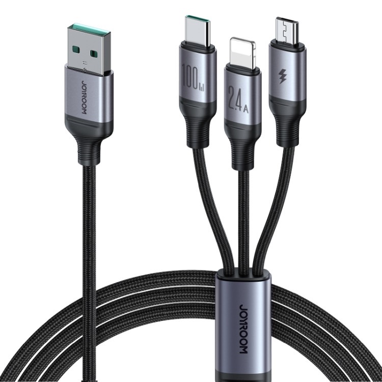A21 SPEEDY SERIES 3-IN-1 FAST CHARGING CABLE