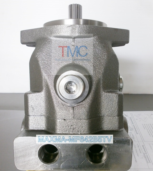 ปั้มมอเตอร์เฟืองขับล้อรถคีบอ้อยแบบ(BELL)3ล้อMAXMA-MF642B5TV