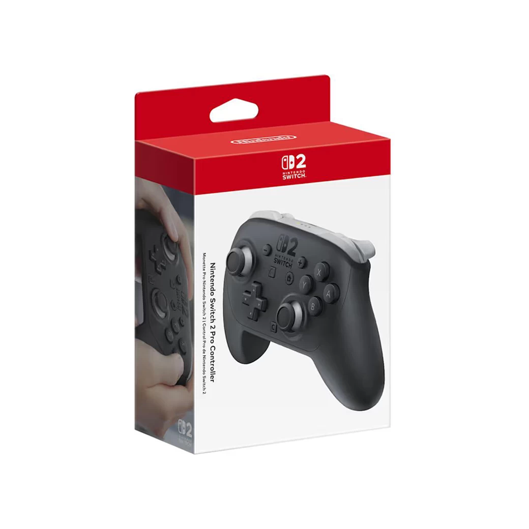 Nintendo Switch 2 : Pro Controller – แม่นยำขึ้น สมจริงขึ้น สนุกขึ้น แบตอึด 40 ชั่วโมง!