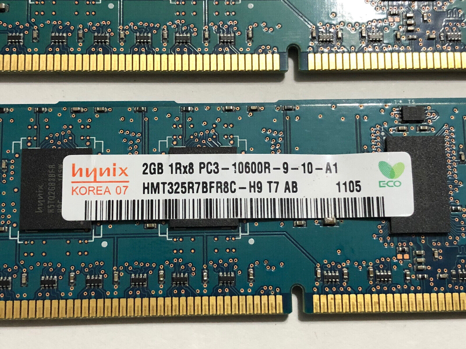 Hynix 2GB 1Rx8 PC3 10600R Rdimm ECC Memory / HMT325R7BFR8C-H9 (Used) // สินค้ารับประกัน โดย บริษัท อะไหล่เซิร์ฟเวอร์ จำกัด
