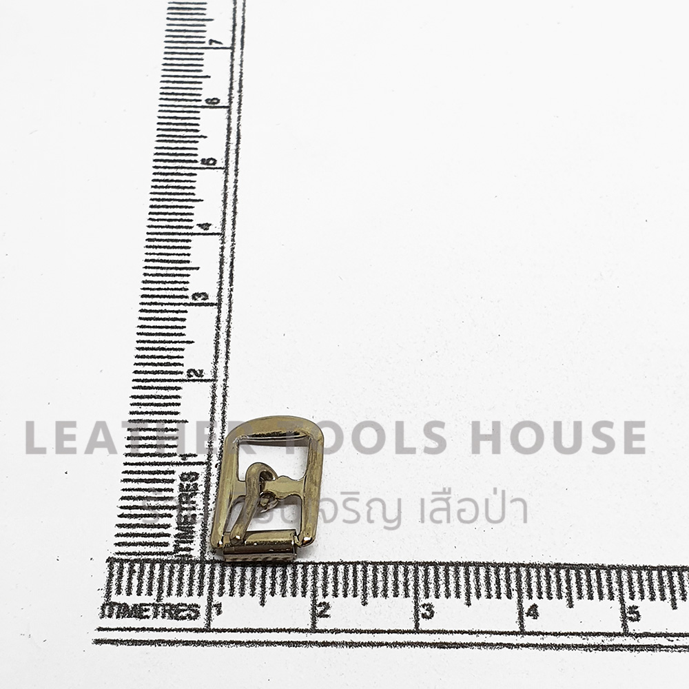 หัวเข็มขัดB0084 เนื้อเหล็ก สีเงิน ขนาด1ซม. 12ตัว