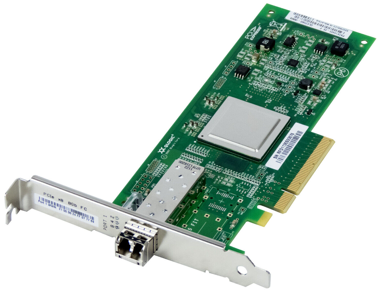 IBM Qlogic QLE2560-IBMX 8Gbps Single Port Fibre Channel Adapter / 42D0503 / 42D0507 (Used) // สินค้ารับประกัน โดย บริษัท อะไหล่เซิร์ฟเวอร์ จำกัด