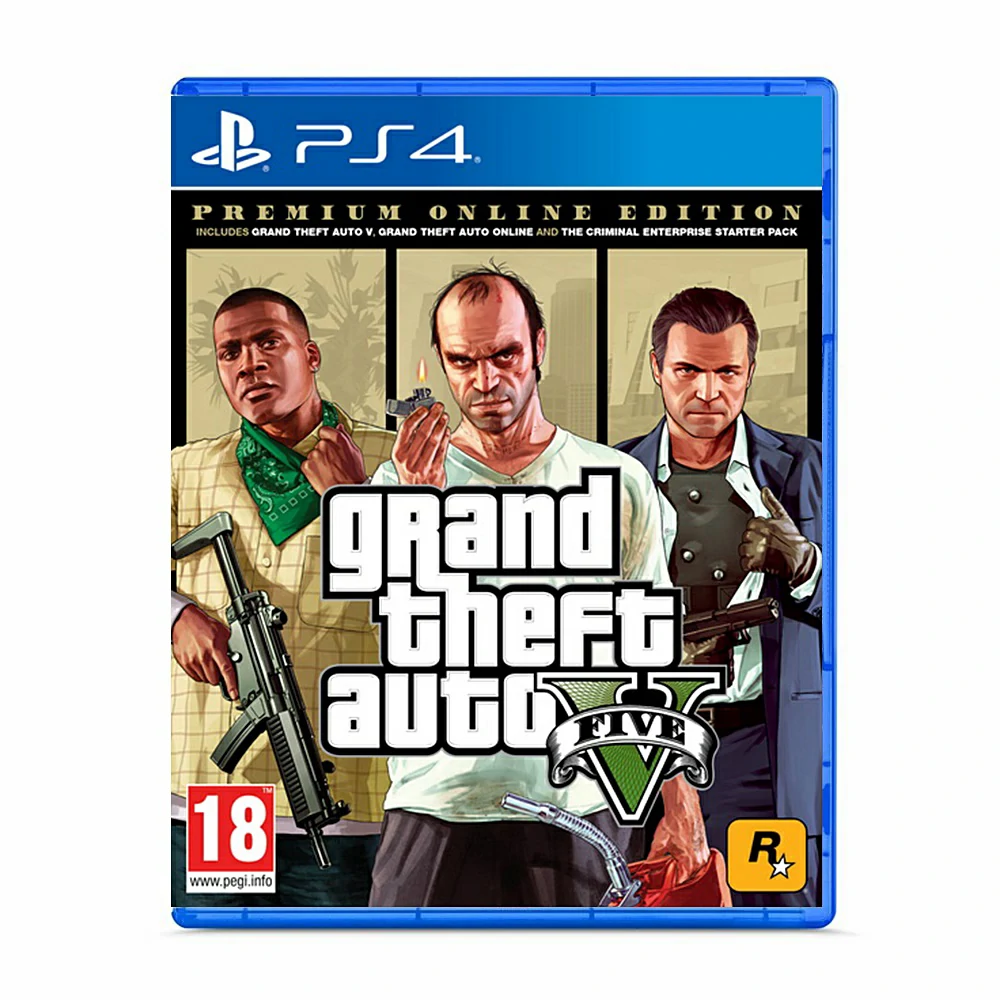 PS4- Grand Theft Auto V: Premium Edition (GTA V)