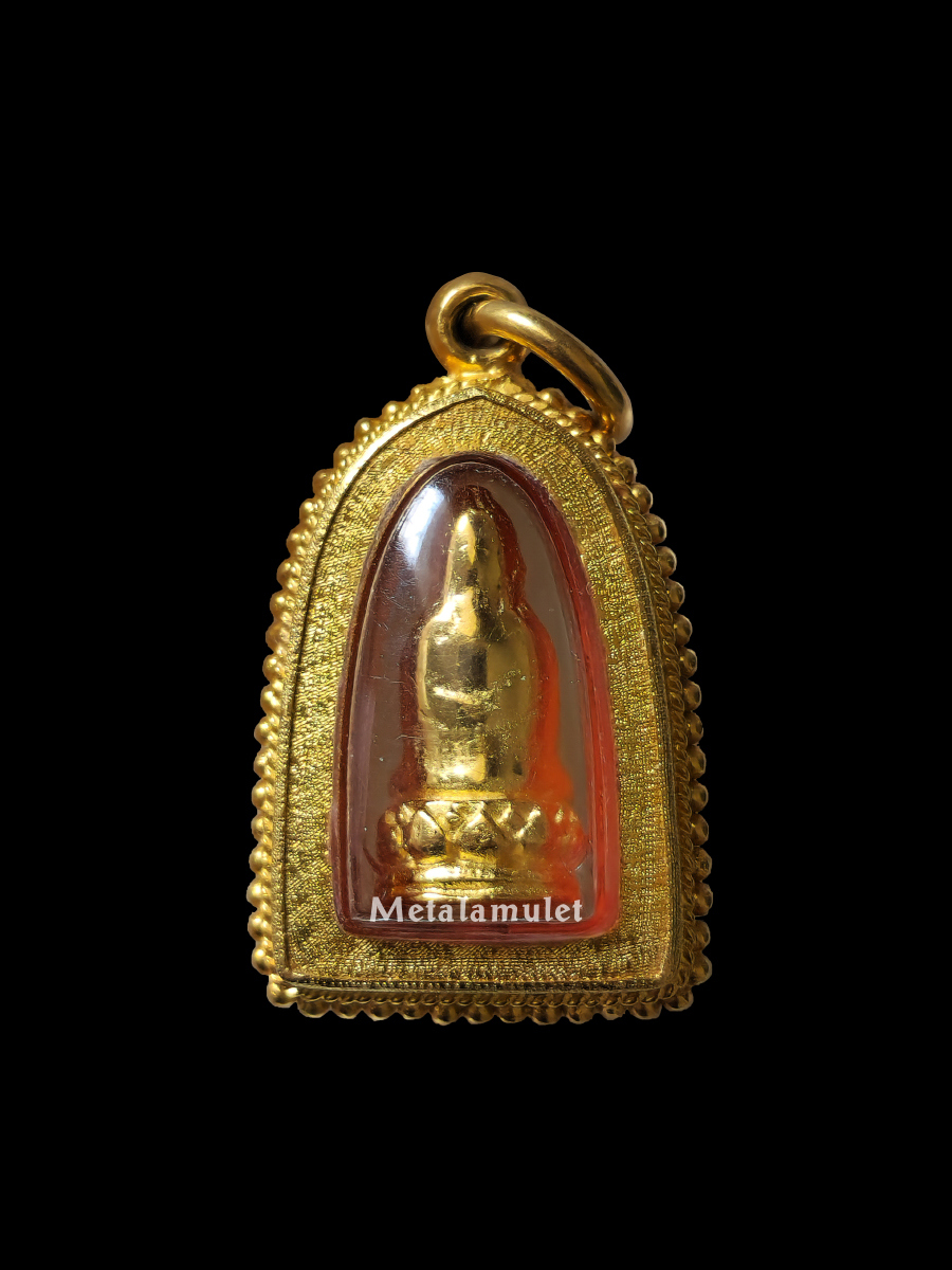 พระโพธิสัตว์กวนอิม เนื้อทองคำ หลวงพ่อเกษม ปี 2532