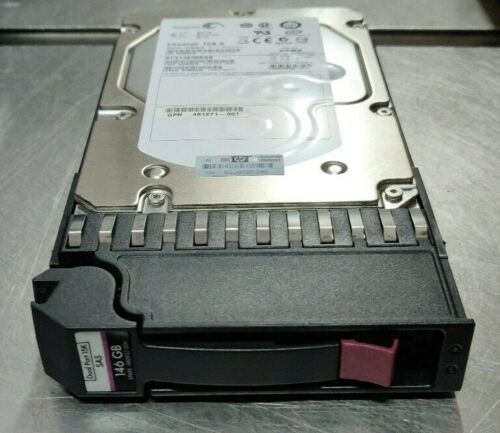 HP 146GB 15K SAS 3.5" Hard Disk AJ735A MSA2 // ST3146356SS / TRAY 480937-001 / GPN 481271-001 (Used) // สินค้ารับประกัน โดย บริษัท อะไหล่เซิร์ฟเวอร์ จำกัด