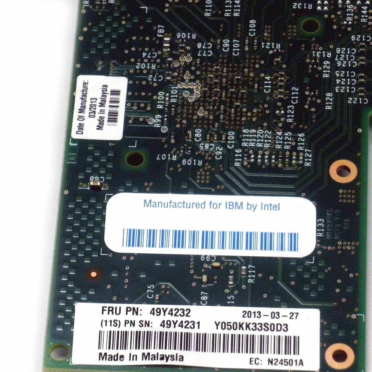 IBM Dual-Port I340-T2 Gigabit Ethernet Network Adapter Card // 49Y4232 / 49Y4231 (Used) // สินค้ารับประกัน โดย บริษัท อะไหล่เซิร์ฟเวอร์ จำกัด