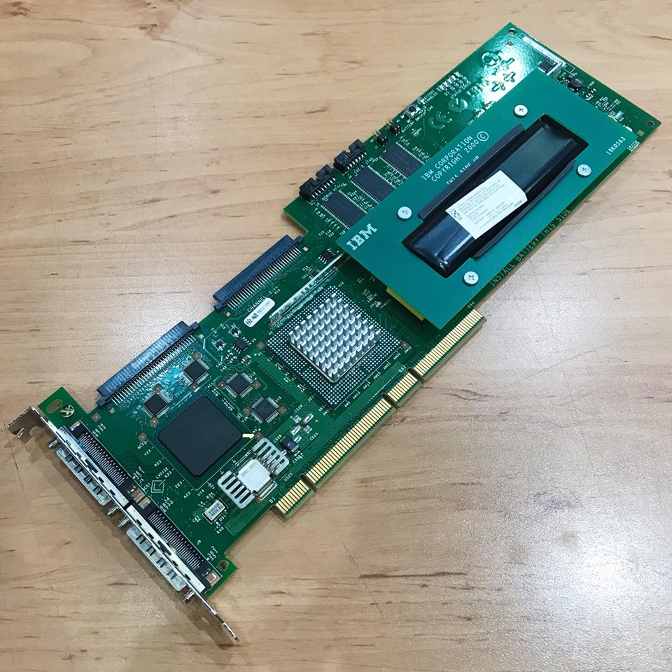 IBM ServeRAID SR-4Mx 2-CH/64MB/U160/PCI64 / 06P5737 (Used) // สินค้ารับประกัน โดย บริษัท อะไหล่เซิร์ฟเวอร์ จำกัด