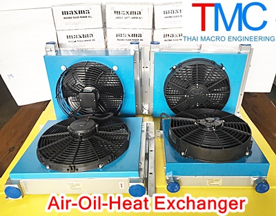 Air-Oil-Heat Exchanger maxma MAHE-AH1012CA(12V./100L)