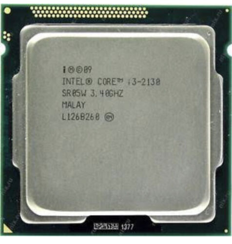 Intel Core i3 2130 3.4GHz Dual Core CPU 3MB L3 Cache LGA 1155 CPU Processor (Used) // สินค้ารับประกัน โดย บริษัท อะไหล่เซิร์ฟเวอร์ จำกัด