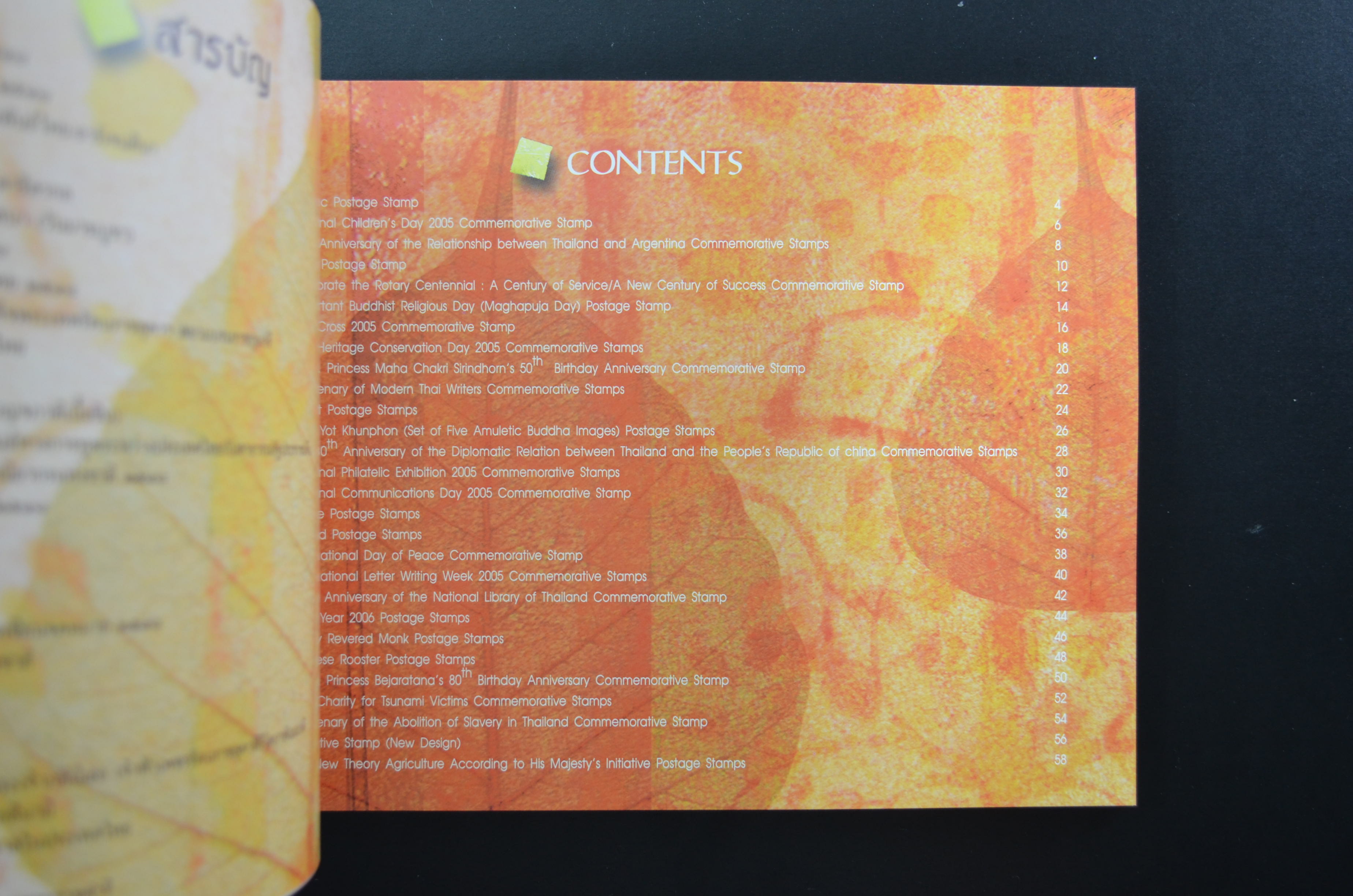 สมุดตราไปรษณียากรประจำปี 2548 (สมุดแสตมป์ประจำปี 2548)