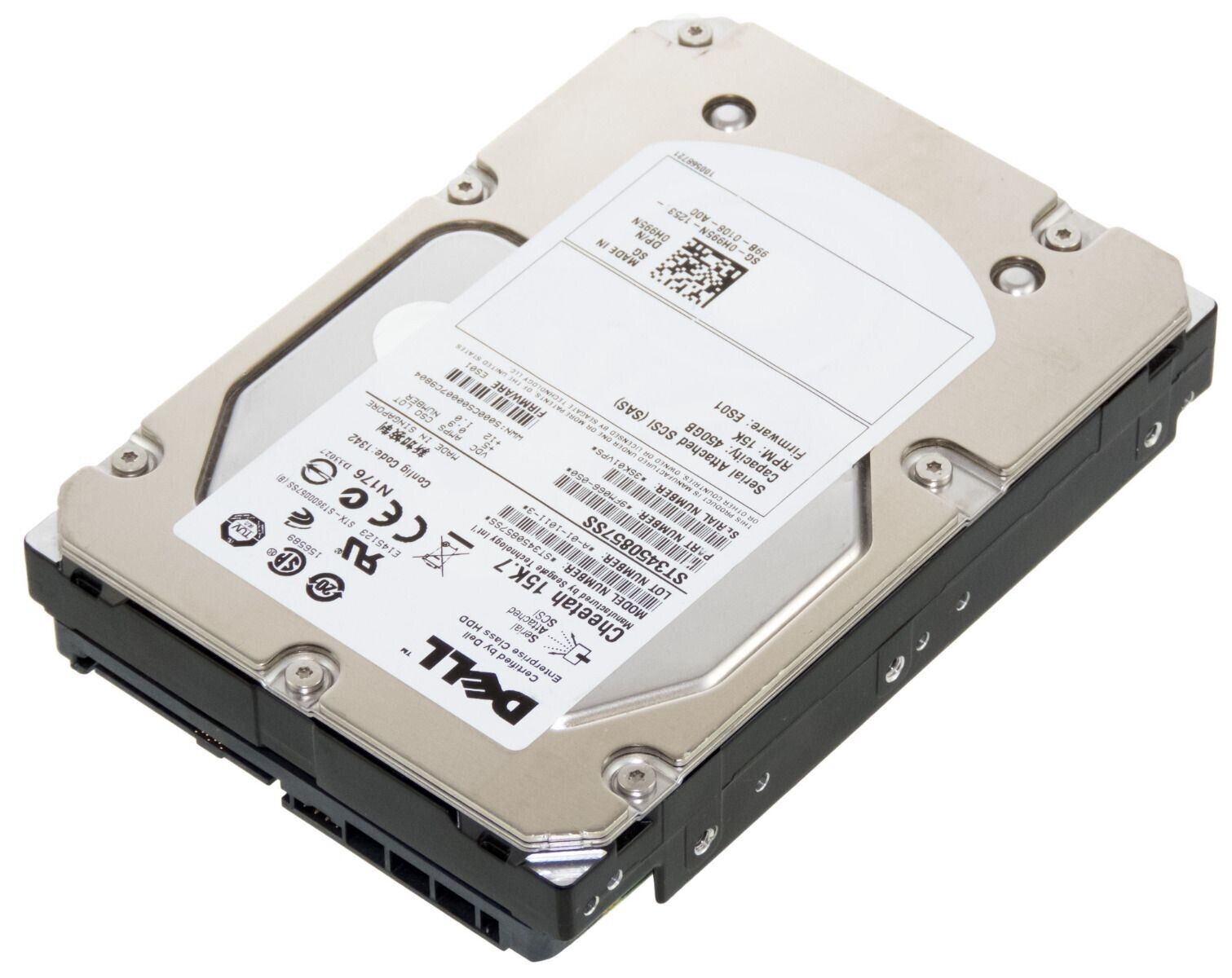 Dell 450GB 15K 16MB Cache SAS 6G 3.5'' Hard Disk Server // 0H995N / H995N / ST3450857SS (Used) // สินค้ารับประกัน โดย บริษัท อะไหล่เซิร์ฟเวอร์ จำกัด