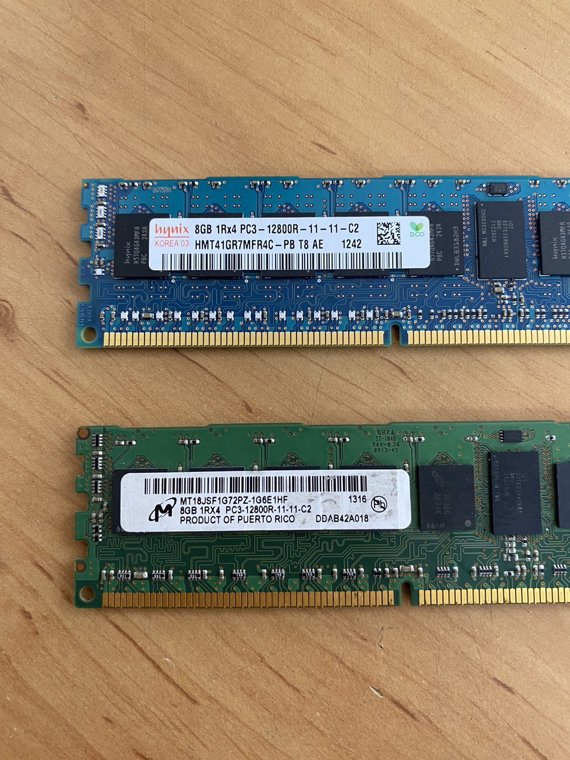 HP 8GB (1Rx4) PC3-12800R Memory Ram // 647651-081 / HMT41GR7MFR4C-PB / MT18JSF1G72PZ-1G6 (Used) // สินค้ารับประกัน โดย บริษัท อะไหล่เซิร์ฟเวอร์ จำกัด