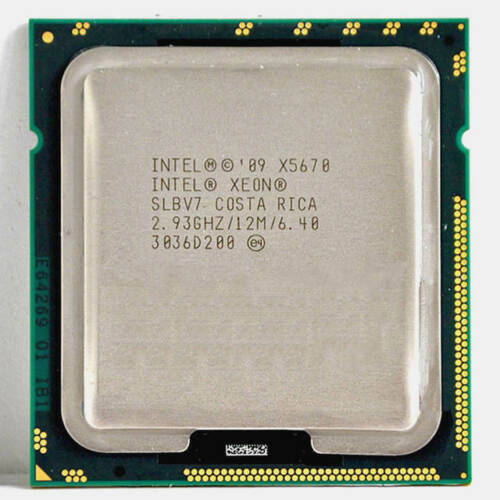 Intel xeon x5670 @ 2.93GHz Six Core Processor (SLBV7) (Used) // สินค้ารับประกัน โดย บริษัท อะไหล่เซิร์ฟเวอร์ จำกัด
