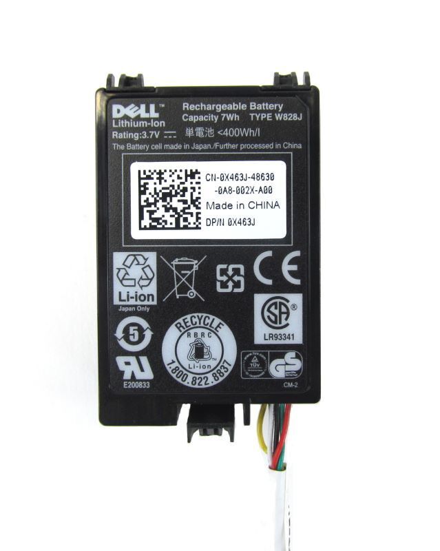 Dell PowerEdge M610 M910 Perc 5i/6i RAID Controller Li-Ion Battery // 0X463J / X463J (Used) // สินค้ารับประกัน โดย บริษัท อะไหล่เซิร์ฟเวอร์ จำกัด
