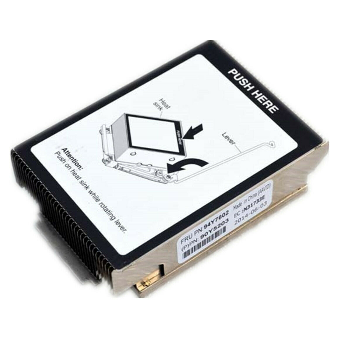 IBM SystemX X3550 M4 Heatsink // 94Y7602 , 90Y5203 (Used) // สินค้ารับประกัน โดย บริษัท อะไหล่เซิร์ฟเวอร์ จำกัด