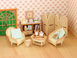 ซิลวาเนียน เฟอร์นิเจอร์ห้องนั่งเล่น (UK) Sylvanian Families Conservatory Living Room